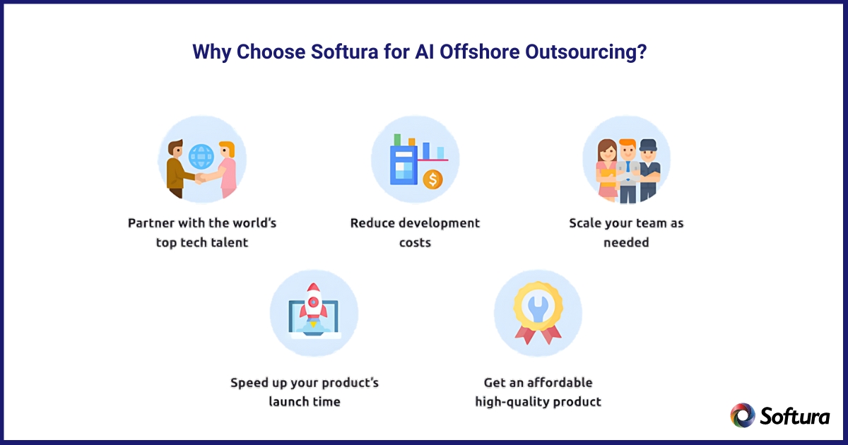 why softura for offshore AI developers